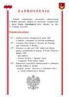Zaproszenie na Święto Niepodległości